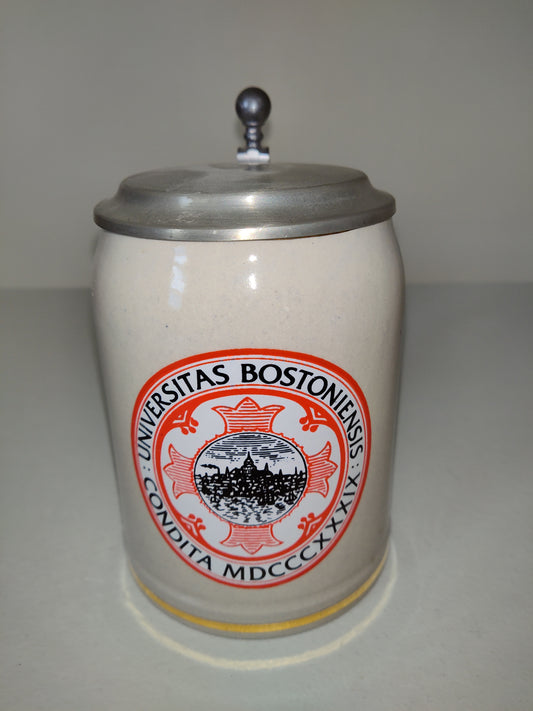 Jarra de cerveza vintage de la Universidad de Boston