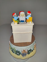 Load image into Gallery viewer, Vintage Price Product Santa Music Box
