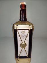 Load image into Gallery viewer, EMPTY Mr. Tilford Whiskey Bottle Decanter Music Box by Swiss Harmony
