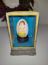 Load image into Gallery viewer, Anri Ferrandiz 1978 Limited Edition Egg Schmid Hand Painted with Holder

