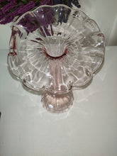 Load image into Gallery viewer, Vintage Pink Jack in the Pulpit Type Art Glass Vase Hand Blown
