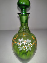 Load image into Gallery viewer, Vintage Emerald Green Decanter
