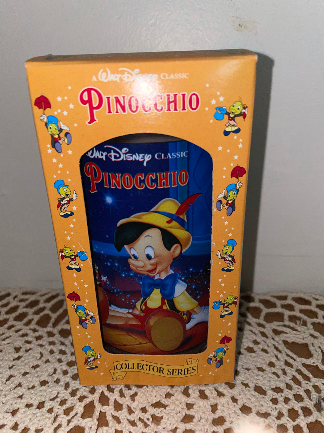 Pinocchio Disney Burger King Collectors Glass