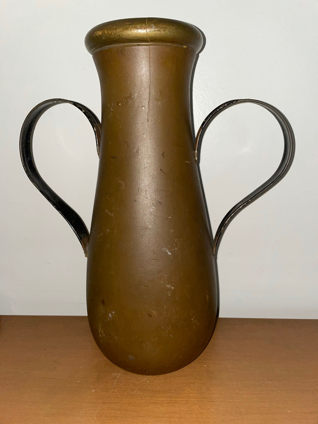Antique Rebekah Wooden Vase